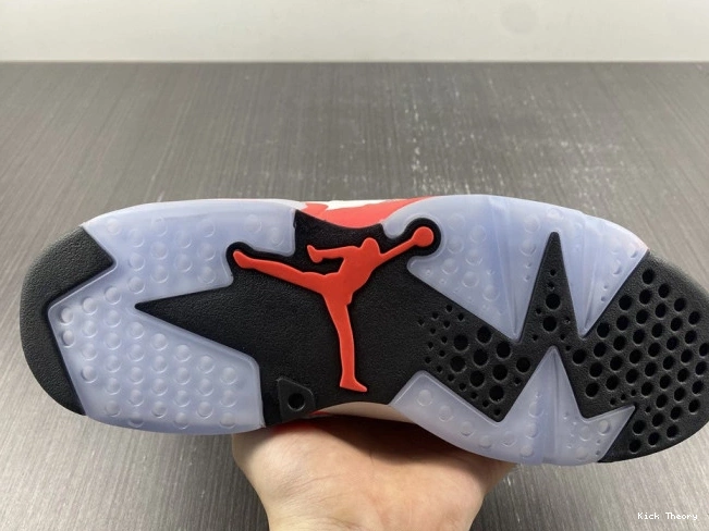 Kicked Out Shoe Store 384664-123 (2014) Jordan Retro Infrared 6 White 0709